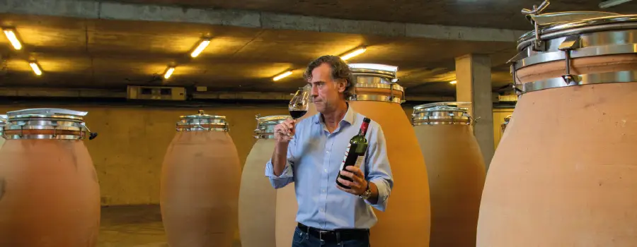 Cristian Vallejo, bodega Viña VIK