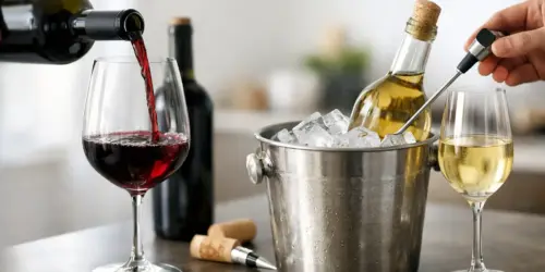 Cómo servir vino a temperatura correctamente