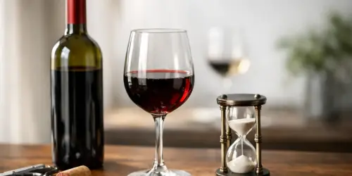 ¿Cuánto dura una botella abierta de vino?