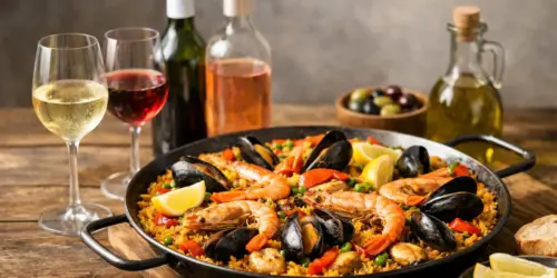 Vinos ideales para paella según la receta