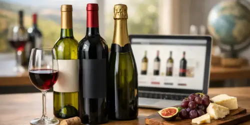 Vinos internacionales exclusivos online bien elegidos