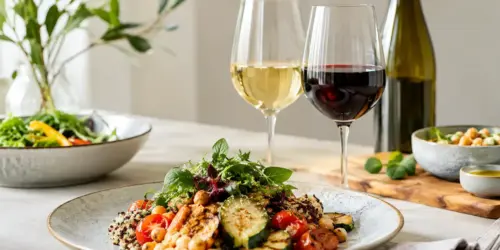 Maridaje de cocina vegetariana con vinos